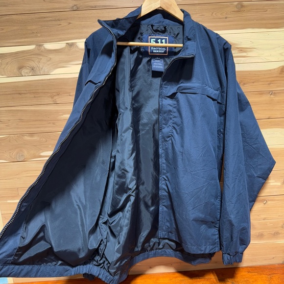 NEW Men’s 511 5.11 Tactical Dark Navy Response Jacket Coat Windbreaker XL NWT - Picture 3 of 12